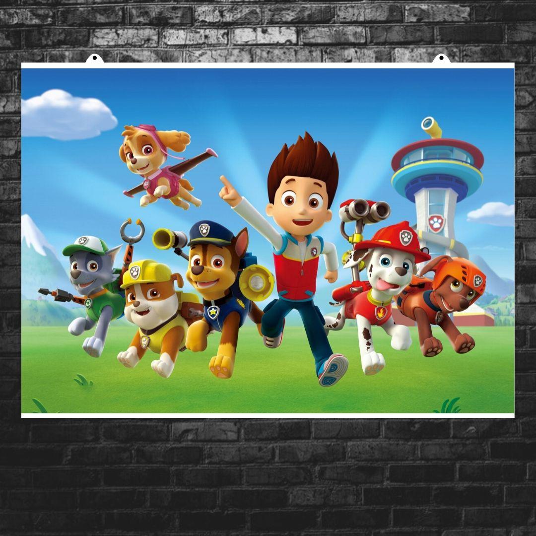 

Постер "Щенячий патруль". Paw Patrol. Размер 106x75см (A0). Глянцевая бумага