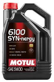 

Моторное масло MOTUL 6100 SYN-NERGY 5W-30 4л