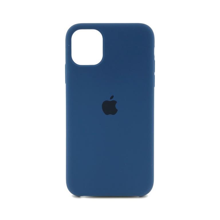 

Силиконовый чехол Silicone case iPhone 11 Blue Cobalt