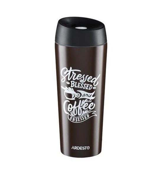 

Термокружка 450 мл Coffee time Cup Ardesto AR-2645-DBB