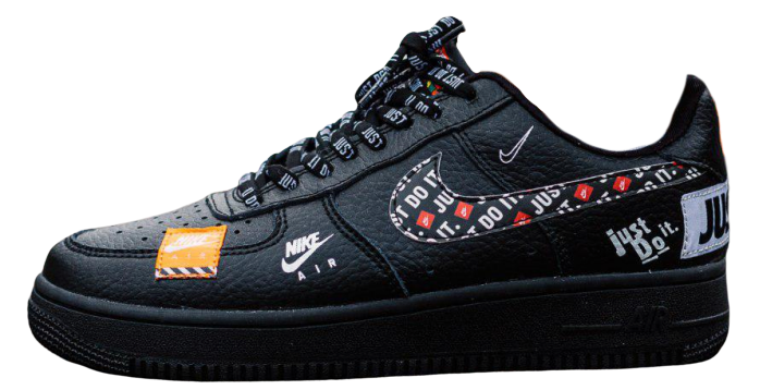 air force 1 low just do it pack black 