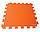 Килимок пазли «Веселка», EVA, 1 елементів, 500×500×10мм,площа, щільність 100кг/м3, фото 4