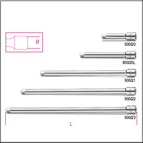 

900 /21-удлинитель 1/4",150 мм