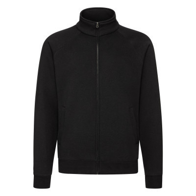 

Мужская премиум кофта на замке 2XL, 36 Черный