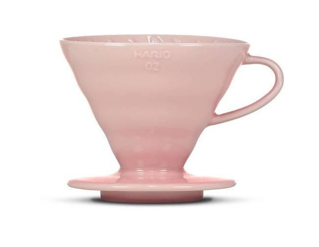 

Керамический Пуровер HARIO V60 (400 мл.) PINK Model 02 Розовый VDC-02-PPR