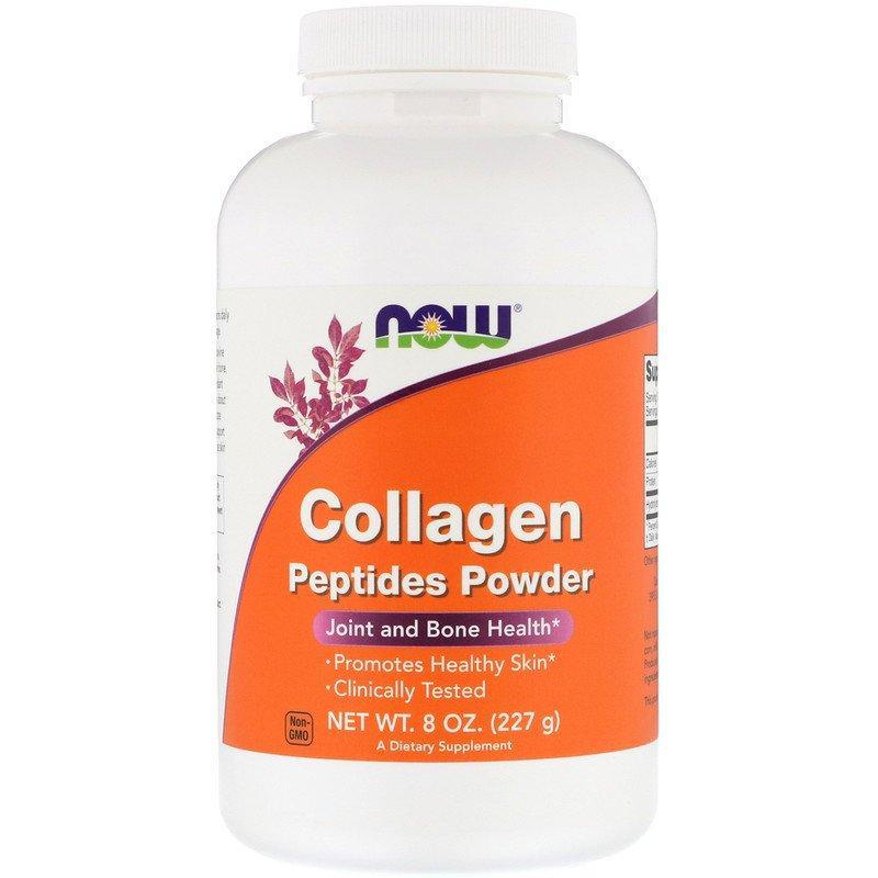 

Пептид коллагена в порошке NOW Foods "Collagen Peptides Powder" из бычьего коллагена типов 1 и 3 (227 г)