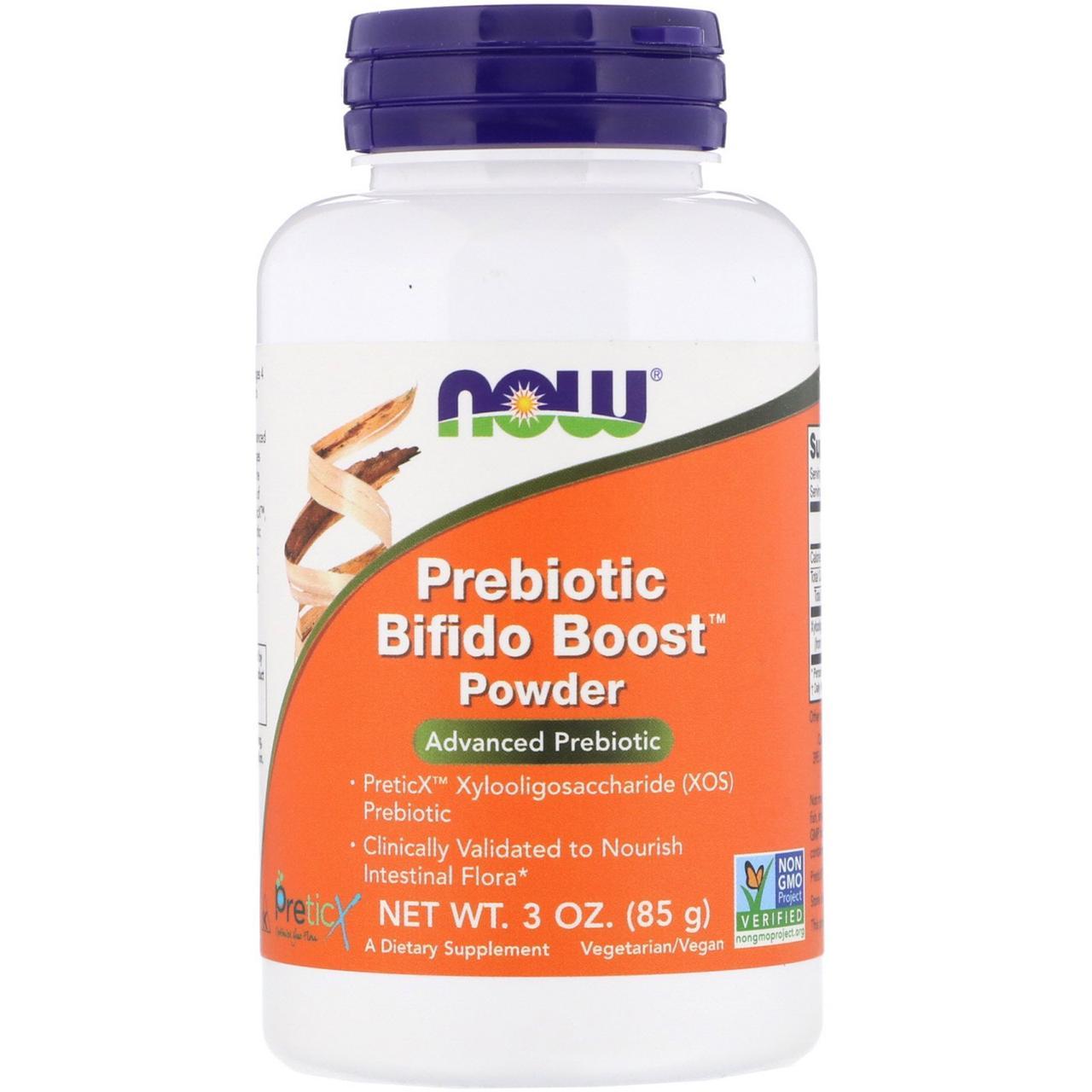 

Пребиотик Бифидо Буст NOW Foods "Prebiotic Bifido Boost Powder" порошок (85 г)