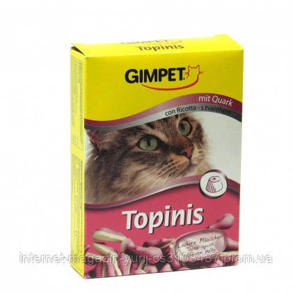 Gimpet Topinis Витаминные мышки с сыром 220гр
