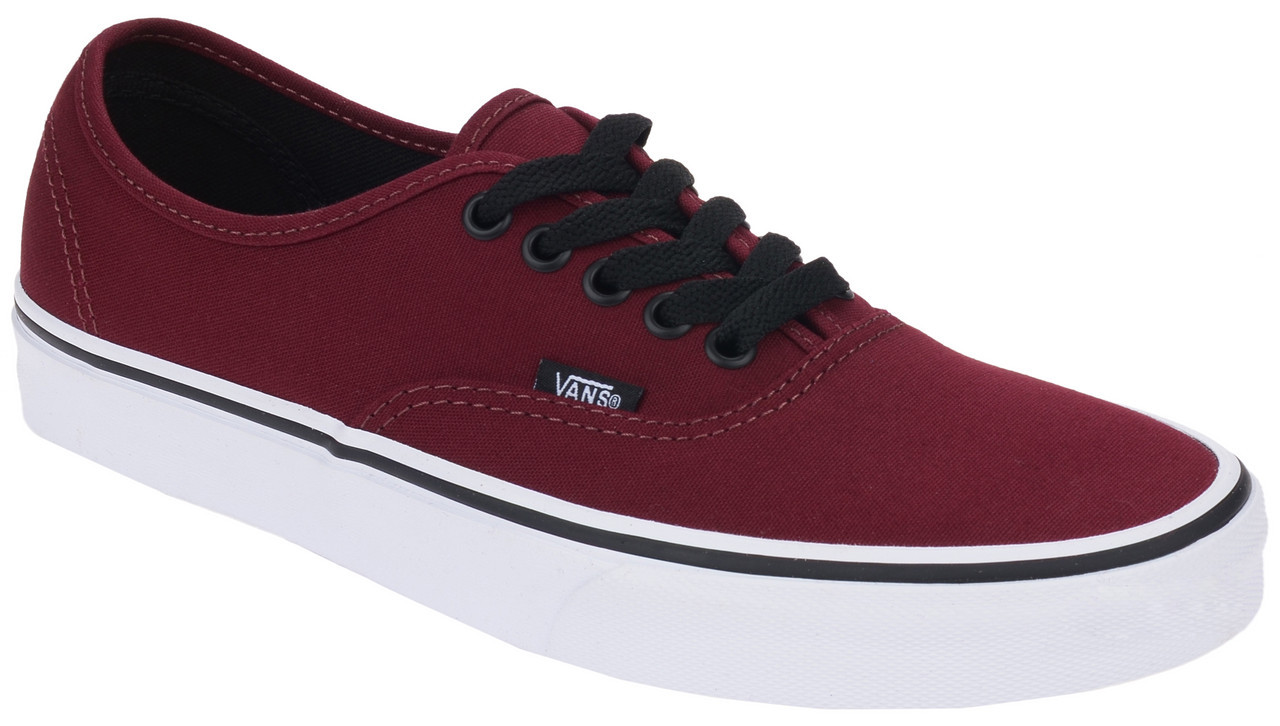 

Кеды Vans "Off the Wall" бордовые (низкие) 43