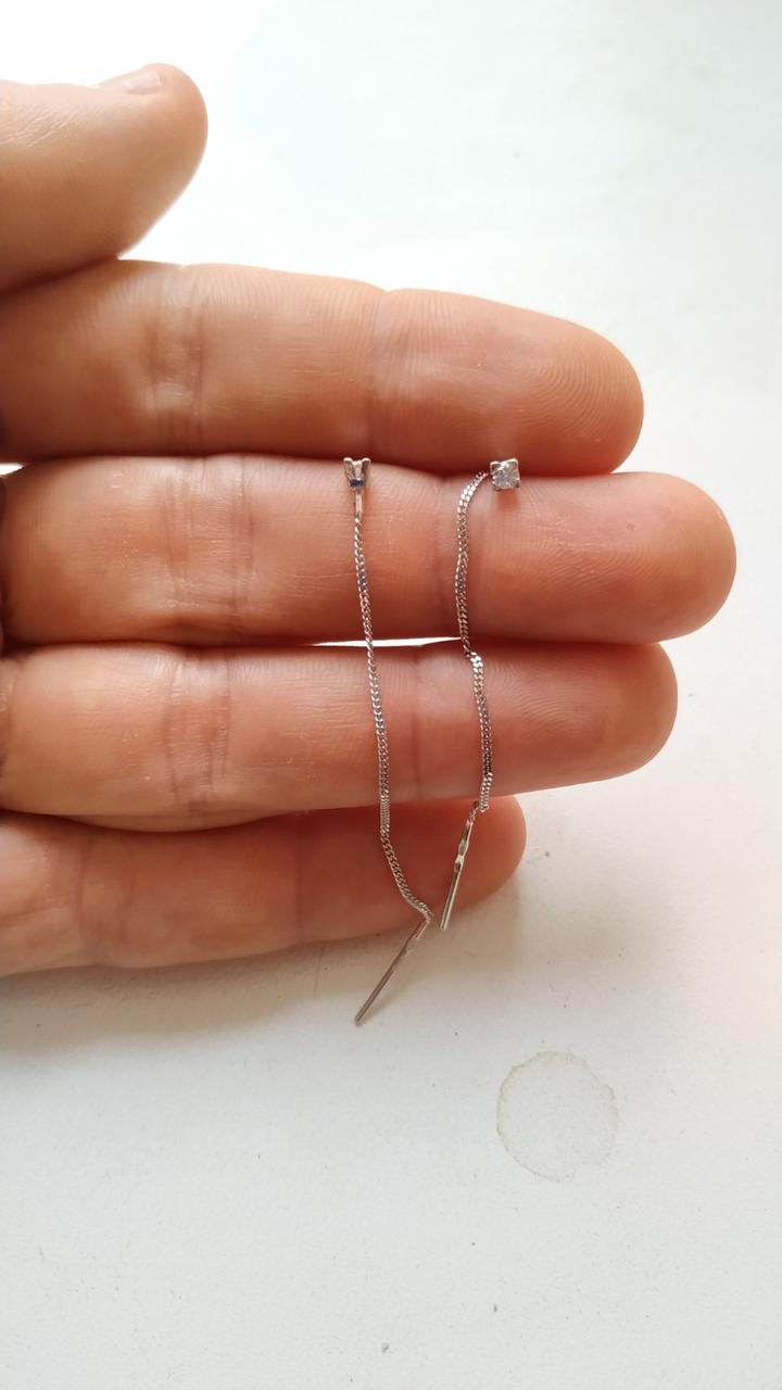 

Сережки протяжки