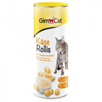 Gimpet Kase-Rollis Таблетки сырные. Общеукрепляющий комплекс для котов 425гр