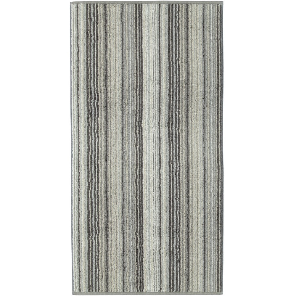 

Махровое полотенце Cawoe Luxury Home Multistripe 601-37 graphit 80х150 см