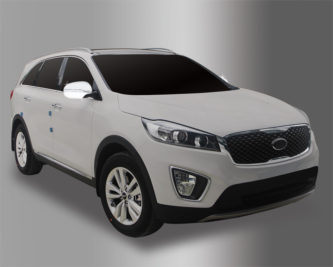 

Kia Sorento (2015-) Накладки на зеркала 6шт