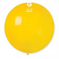 27" (69 см) пастель желтый G-02 Gemar Италия латексный шар