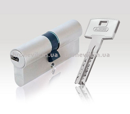

Цилиндр Abus M12R 110мм (45х65) ключ/ключ 5 кл. Матовый хром