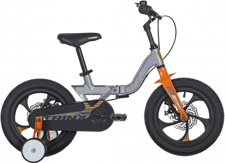 

Велосипед TRINX MG1 14" Matt-Grey-Grey-Orange