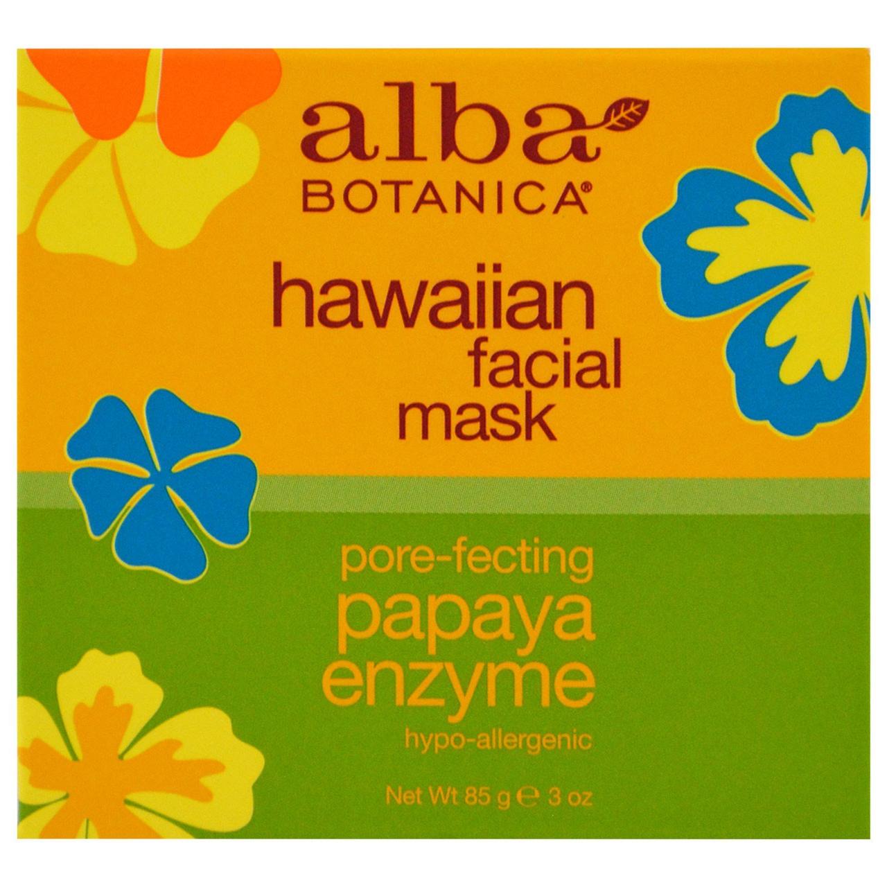 

Маска для лица (папайя), Facial Mask, Alba Botanica, 85 г