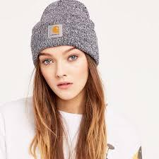 

Шапка Carhartt из США серый цвет