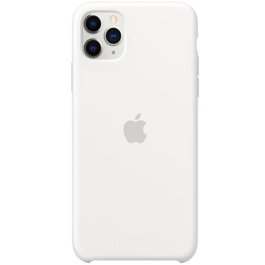 

Чехол Silicone case (AAA) для Apple iPhone 11 Pro (5.8") Белый / Ivory white