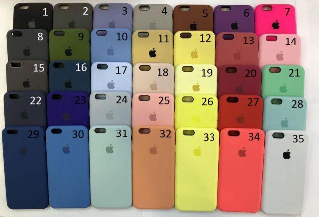 

Чехол Silicone Case для iPhone 5/SE/6/6s 6+/6s Plus