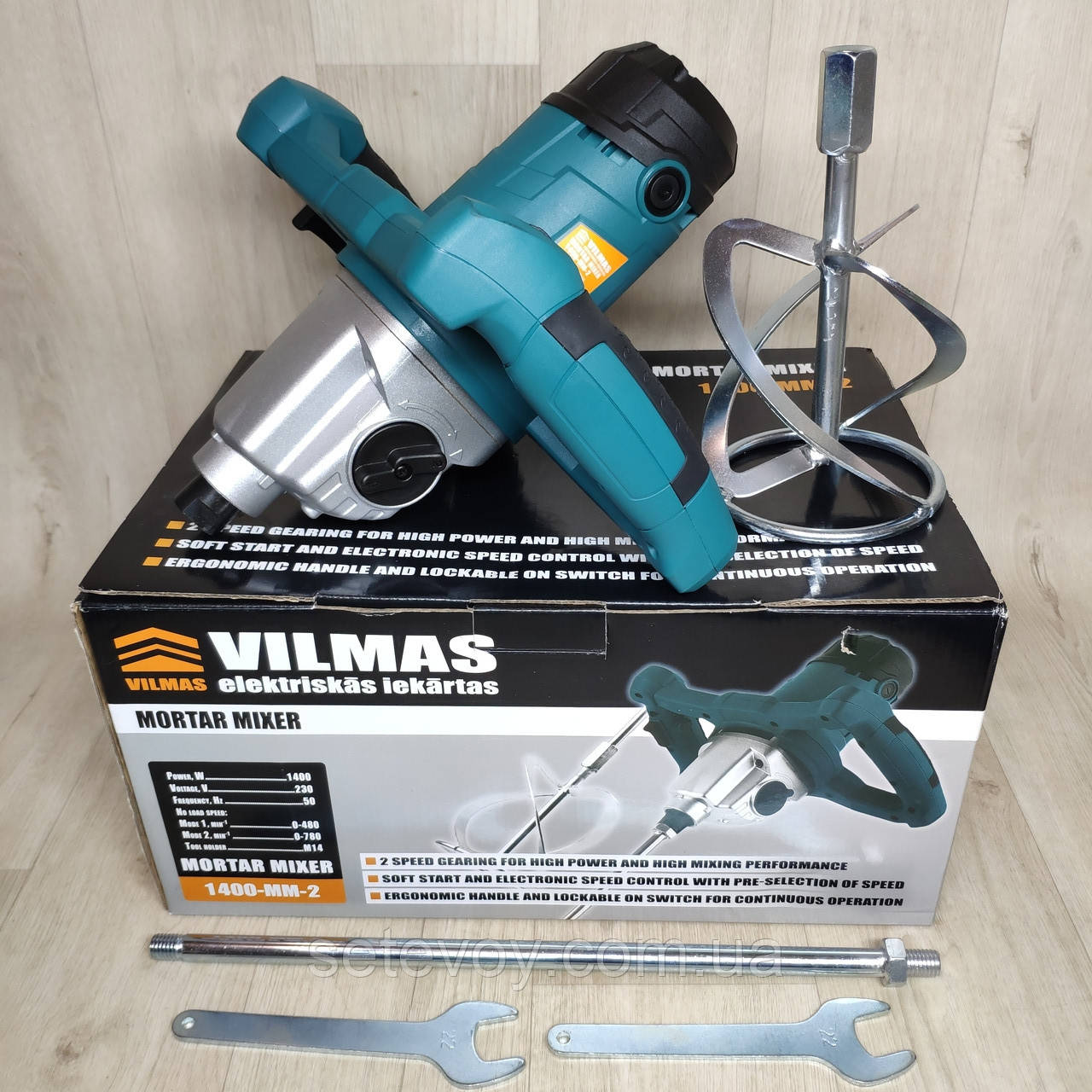 

Миксер строительный Vilmas 1400-MM-2