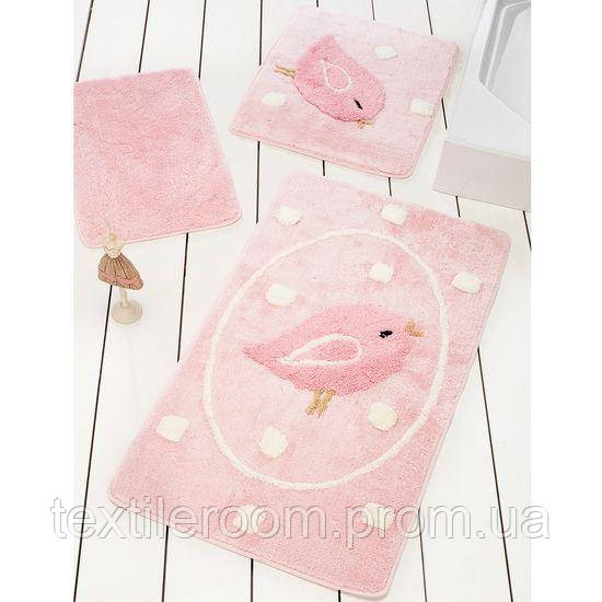 

Коврик Chilai Home 60x100 BIRDIE PINK, Розовый