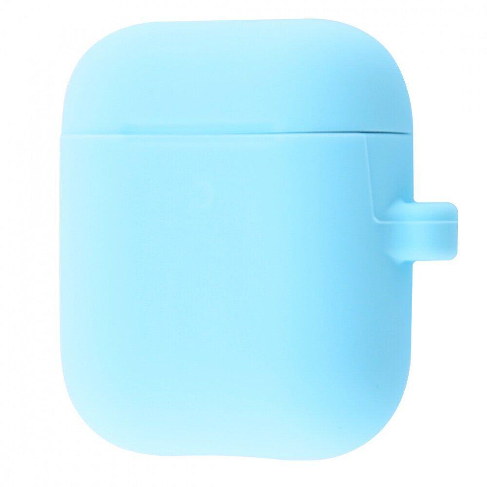 

Чехол STR Silicone Case Slim with Carbine for AirPods 1/2 (sky blue)