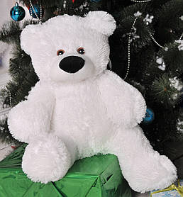 М'яка іграшка Фабрика ведмедик Бублик 55 см Білий (М-075)