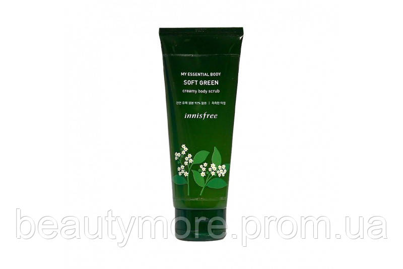 

Кремовый скраб для тела Innisfree My Essential Body Soft Green Creamy Body Scrub