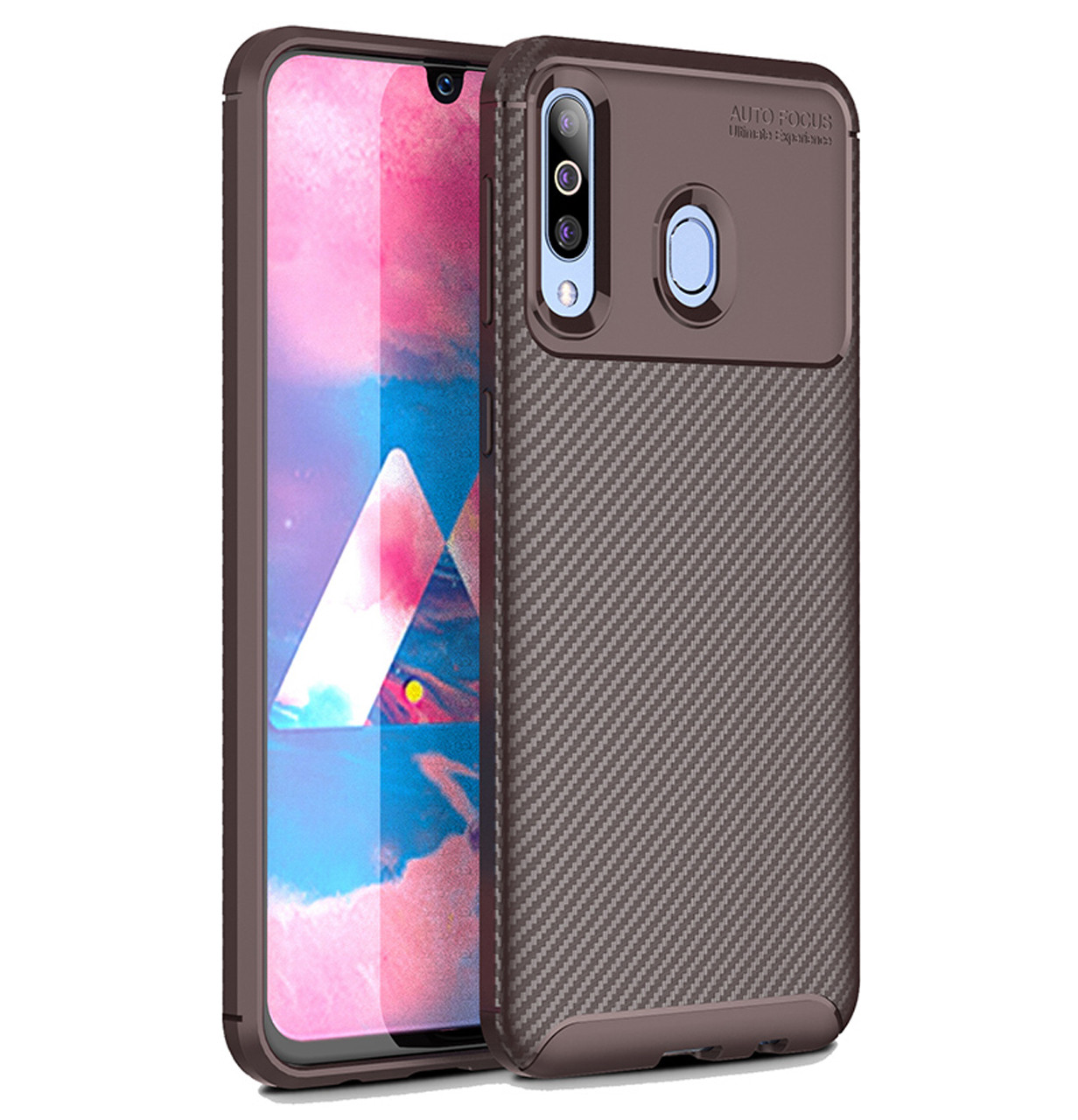 

Противоударный TPU чехол iPaky Kaisy Series для Samsung Galaxy M30 SM-M305F Brown