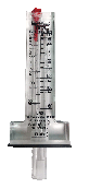 Флоуметр (Ротаметр) - механический прибор для измерения объемного расхода жидкости  диаметр 50 мм /3-18 м3/ч