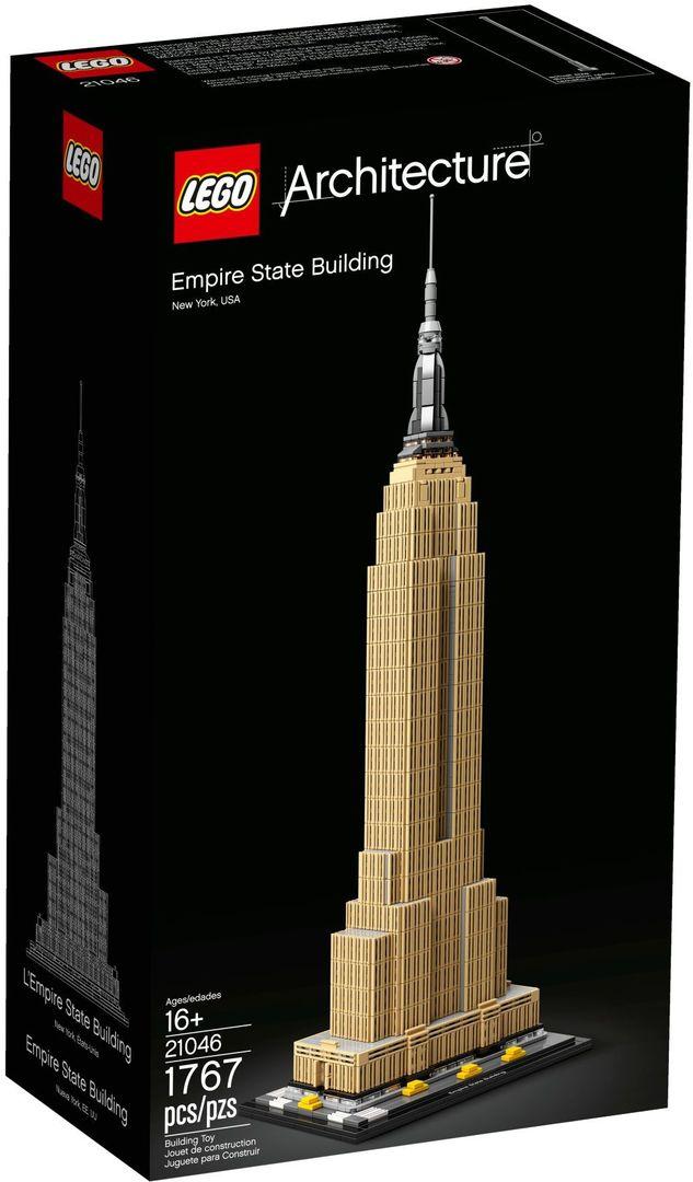 

Lego Architecture Эмпайр-стейт-билдинг 21046