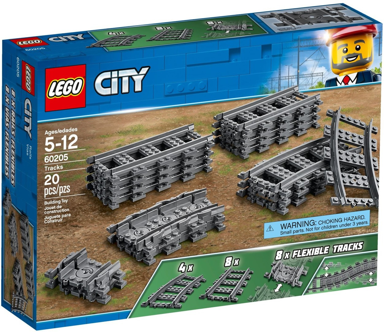 

Lego City Рельсы 60205