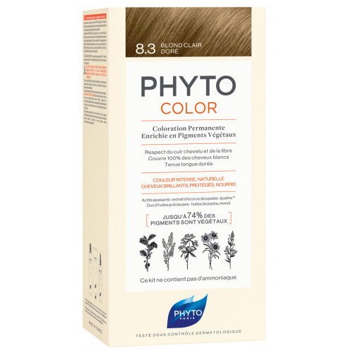 Фито Фитоколор крем-краска Phyto PHYTOCOLOR COLORATION ТОН 8.3