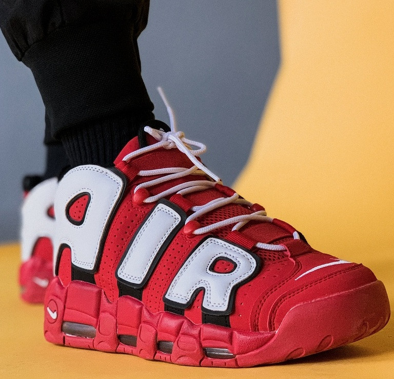 nike air more uptempo university red