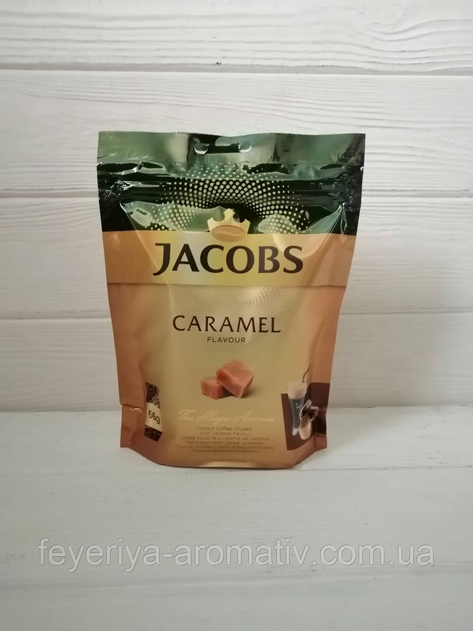 Кофе растворимый Jacobs Caramel 66гр (Нидерланды)