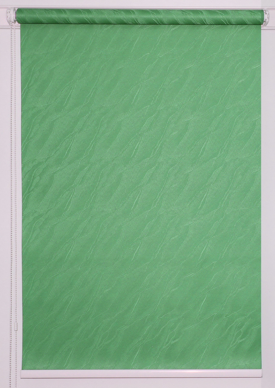 

Рулонная штора Вода Т-зелёный 825*1500, Зеленый
