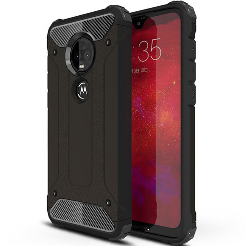 

Бронированный противоударный TPU+PC чехол Immortal для Motorola Moto G7 / G7 Plus