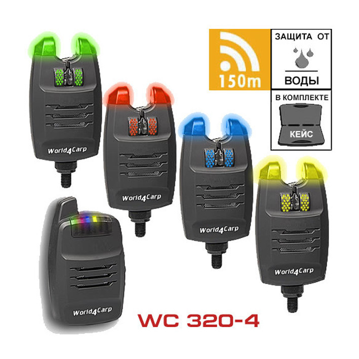 

Набор сигнализаторов поклевки WC320 6+1