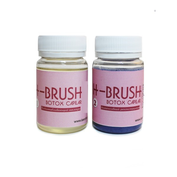 

H-Brush Botox Capilar набор ботокса для волос 2х50 мл