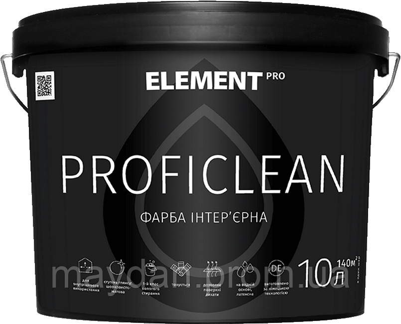 

Интерьерная краска PROFICLEAN