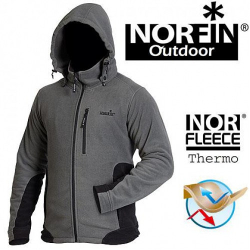 

Флисовая куртка Norfin Outdoor Gray (47510)