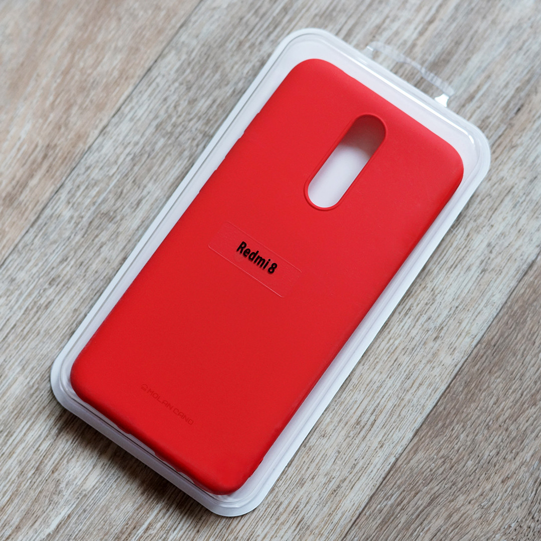 

Оригинальный силиконовый чехол Molan Cano Jelly Case для Xiaomi Redmi 8 (красный)