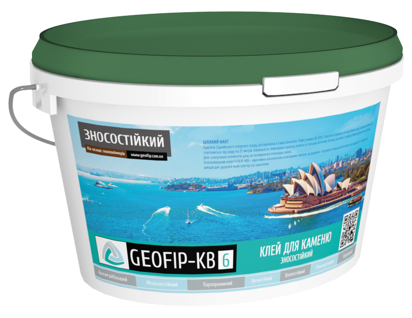

Надміцний клей для бетону GEOFIP-KB 6