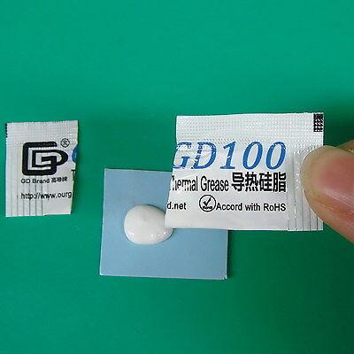 Термопаста gd100 термо-паста в пакетике 0.5 грамм; 1,094 W/m.k; -50...200 С