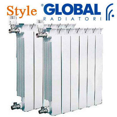 Биметаллические радиаторы GLOBAL STYLE 350/80 , 35 Атм