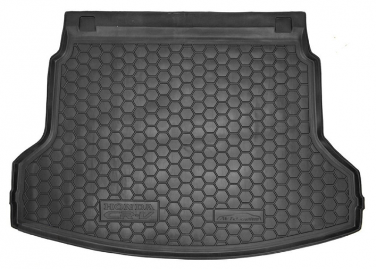 

Коврик в багажник для Honda CR-V (2012>) резино-пластиковый (AVTO-Gumm) автогум, Черный