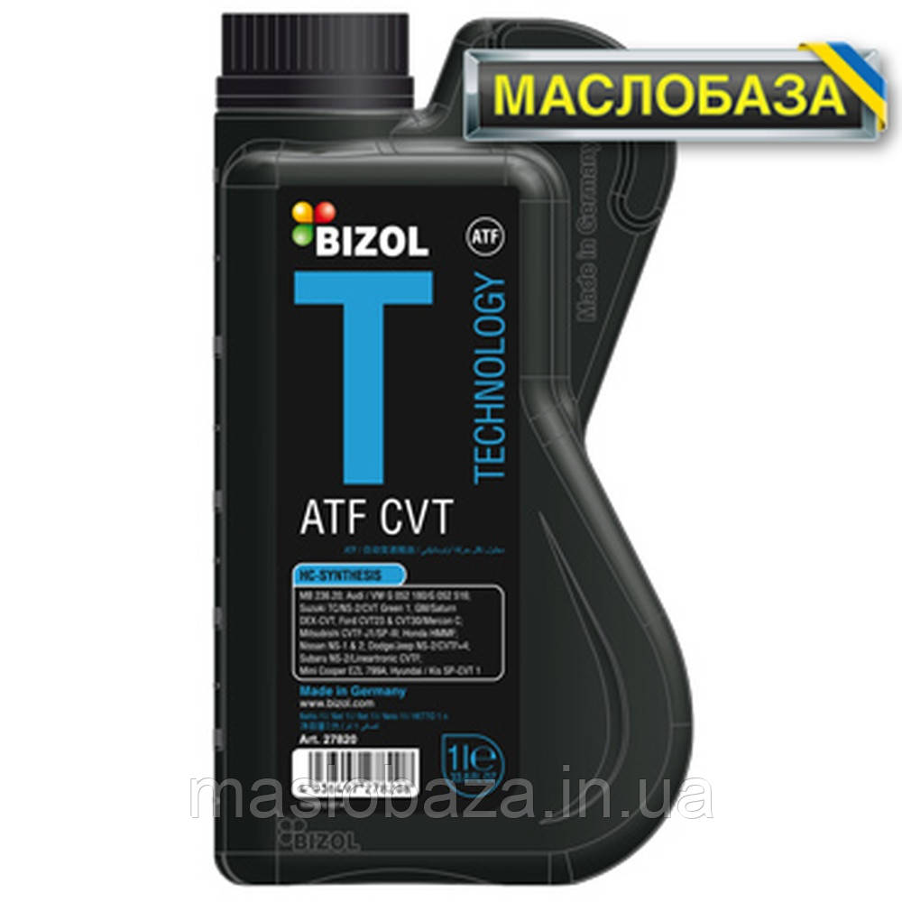 

Масло трансмиссионное - BIZOL Technology ATF CVT 1л