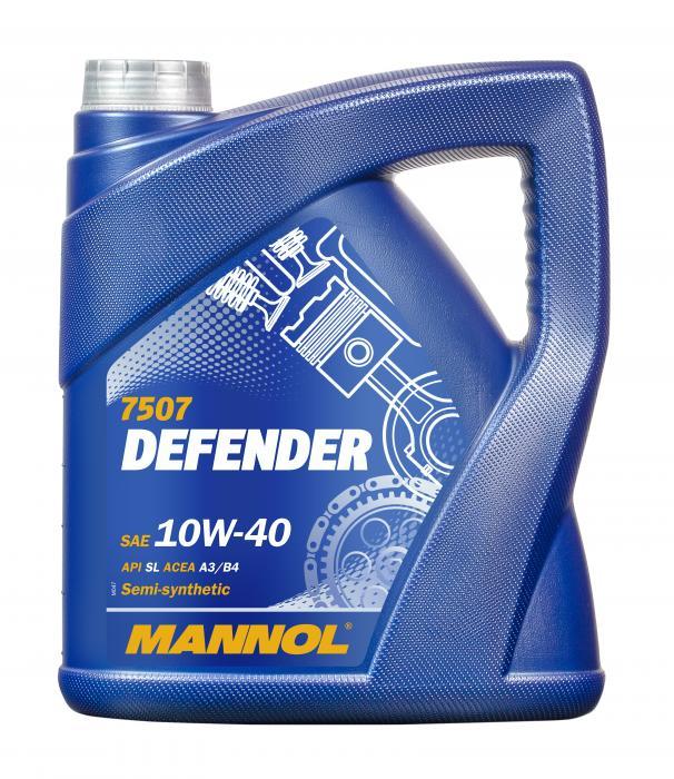 

Моторное масло Mannol Stahlsynt Defender 10W-40 4л