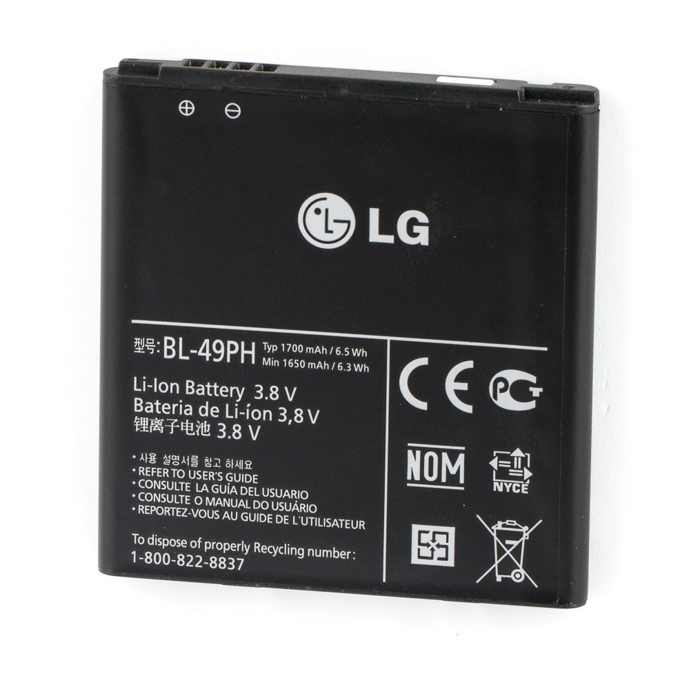 

Аккумулятор LG F120 / BL-49PH оригинал ААA